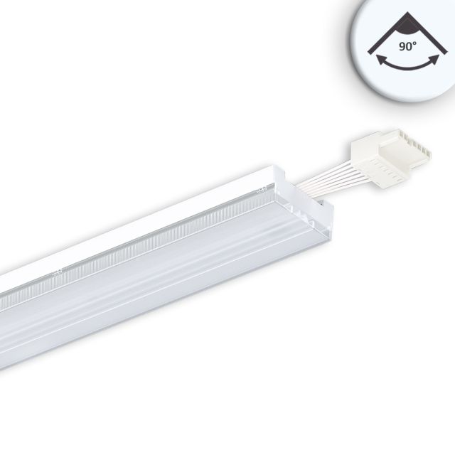 Luminaire linéaire LED FastFix R PRO module 1472mm, 30-75W, 5000K, 90°, 180lm/W, DALI dimmable
