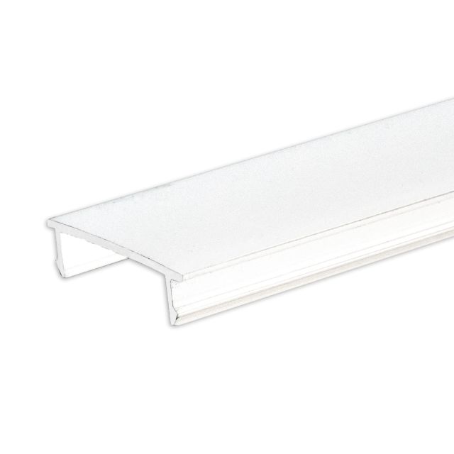 Schutzcover weiß für Track48 Trockenbau-, Einbau- u. Aufbauschiene (H50), 300cm