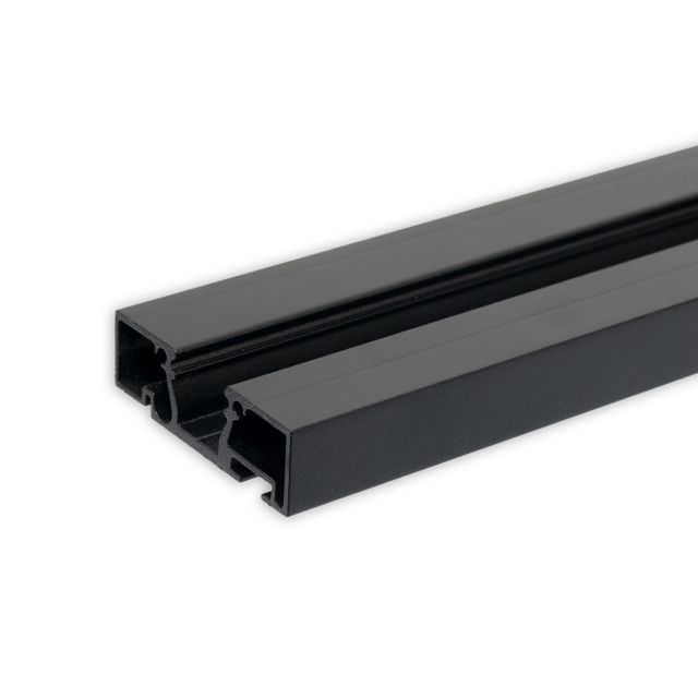 Profilo per tende Curtain10 ONE, nero RAL9005, 200cm