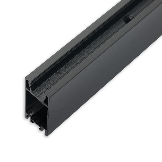 Profilo per tende Curtain10 ONE HIGH, nero RAL 9005, 200cm