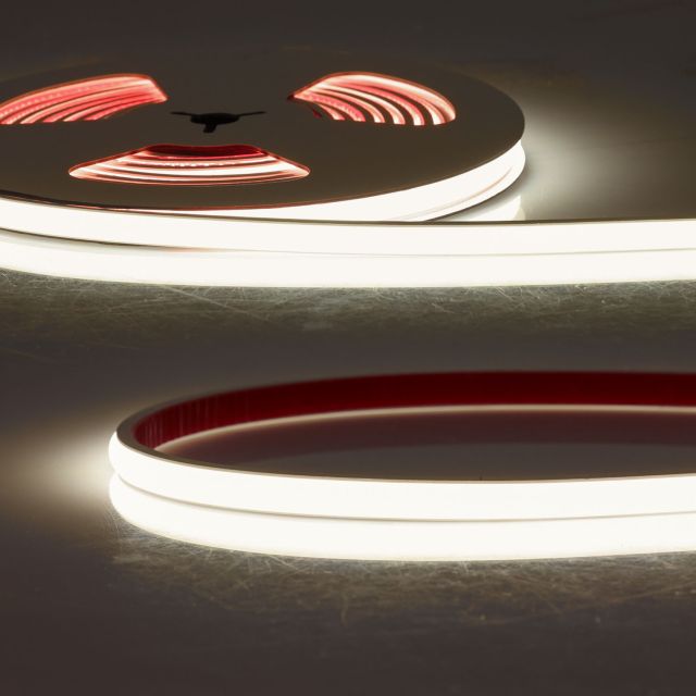 LED FC930 24V Flextube 10W, IP66, 3000K, rouleau de 1,2 m, 240 LED/m, MiniAmp, MiniCut
