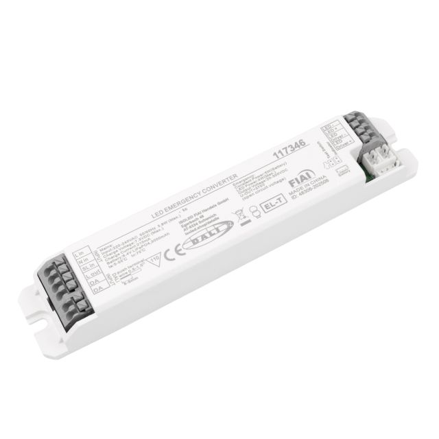 Modulo batteria di emergenza LiFePO4 EL-T Selftest 3000mAh, 5W (20-300V),DALI DT1