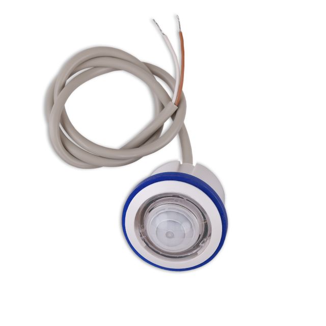 DALI-2 Mini PIR built-in motion/light sensor, detection H: 3m, requires DALI bus voltage, white