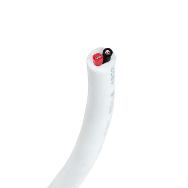 Câble rond NeonPro 2 pôles pour ruban led, 2 x 0,33mm², diamètre extérieur 4,5 mm, pour 1310 et 0812