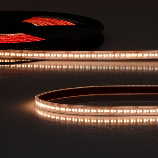 Ruban LED IRC918/940 CCT, 24V DC, 6W + 6W, IP67, rouleau de 10m, 256 LED/m