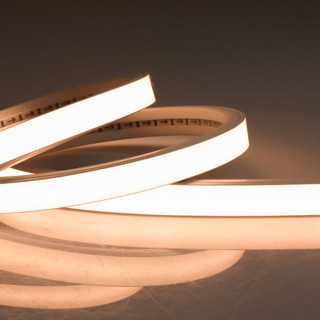 Ruban LED NeonPRO927 Custom B13H08, 24V DC, 12W, IP54, 2700K, 240 LED/m, clips de montage inclus