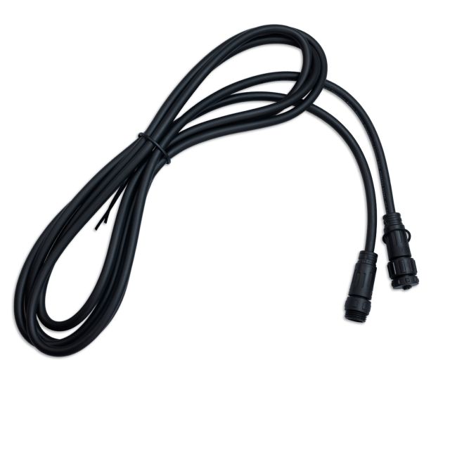 LED Verbindungsleitung für 230V Flexbänder, 2-polig, 3m, mit male-Stecker und female-Buchse