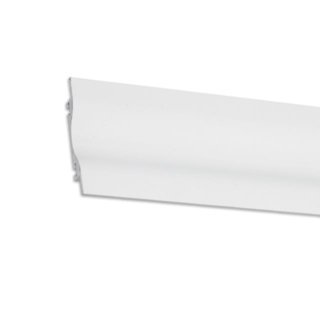 Profilo a parete Versa8 piatto Up&Down, bianco, 200 cm