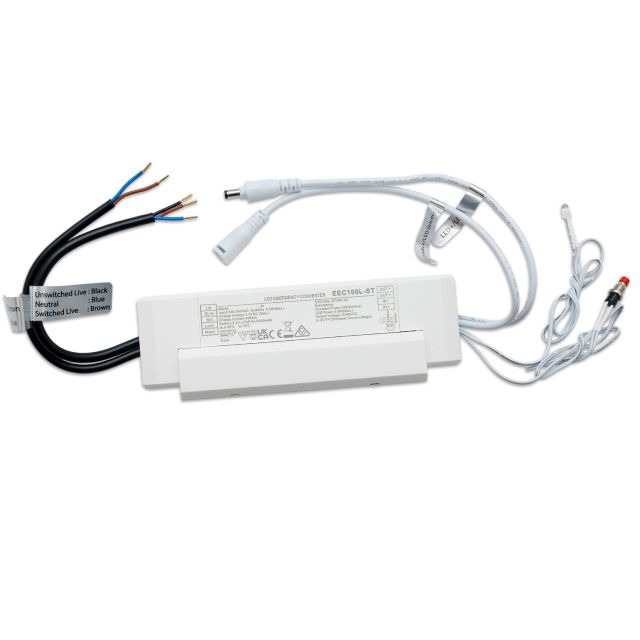 Notlicht-Upgrade mit LiFePO4 6000mAh Akku, 5W für LED Panels (10-90V DC)
