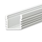 Profilé en applique LED SURF12 aluminium anodisé, 200 cm