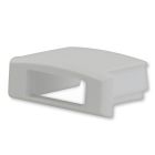 Embout de finition EC2 pour profilé SURF12 FLAT avec presse-étoupe, 1 pièce