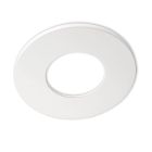 Cover aluminium round white matt for spotlight recessed Sys-68