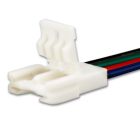 Connettore per cavo a clip (max. 5A) C2-410 per strip LED IP20 a 4 poli, larghezza 10mm, pitch>8mm