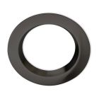Collerette aluminium rond noir en retrait pour Sys-90