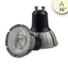 Faretto LED GU10 spettro completo 5,5W TOQ, 36°, 4000K, dimmerabile