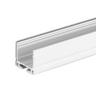 LED Aufbauprofil SURF16 Aluminium eloxiert, 200cm