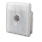 End cap EC 57 silicone for profile SURF16, 1pc, with cable gland