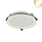 Downlight LED abbagliamento ridotto, 35W, rotondo, DN228, CRI90, Switch 3000|3500|4000K, dimmerabile