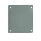 End cap E69 aluminum silver for LAMP30 V1+V2, 2 pcs, incl. screws