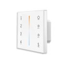 Sys-pro Ecran tactile Radio blanc, blanc dynamique, gradation + DMX, 4 circuits, 230V. AC