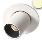 Lampada LED da incasso Pipe MiniAMP bianco, 3W, 24V DC, bianco caldo, dimmerabile