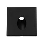 Cover Aluminium eckig 1 schwarz für Sys-Wall68