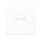 Cover Aluminium eckig 2 weiß für Sys-Wall68
