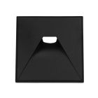 Cover Aluminium eckig 2 schwarz für Sys-Wall68