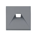 Cover Aluminium eckig 2 dunkelgrau für Sys-Wall68