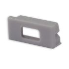 Embout de finition EC76 pour profilé PURE14 S avec presse-étoupe, 1 pièce