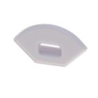 Endkappe EC88 für Profil CORNER10 SLIM mit Kabeldurchführung, 1 STK
