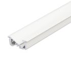 Profilé encastré LED FURNIT6 D aluminium blanc RAL 9003, 200cm