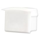 Embout de finition EC7W pour profilé DIVE12, blanc, 1 pièce