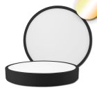 LED Ceiling light PRO black, 30W, round, DN300, ColorSwitch 2700|3000|4000K, dimmable