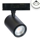3-PH Track light focusable, 42W, 20°-70°, black matt, 4000K, CRI92