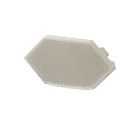 Embout de finition E206 pour profilé de carrelage LED coin intérieur, 1 pièce