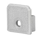 Tappo terminale E209 per profilo LED per cartongesso a T 14, con cavo passante, 1 pz