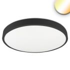LED Ceiling light PRO black, 36W, round, DN500, ColorSwitch 2700|3000|4000K, dimmable