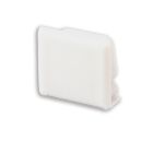 Tappo terminale EC81W bianco per profilo SURF10, 1 pz.
