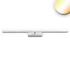 LED Mirror and image light swiveling, 520mm, 12W, white, ColorSwitch 2700|3000|4000K