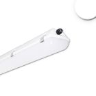 Plafoniera stagna LED ATEX II 150cm, 54W, IP66, bianco neutro