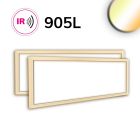 Cadre lumineux LED H25, format intérieur 592x1500mm, 86W, blanc dynamique, IRC92