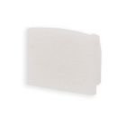 End cap EC225 for profile MAXI-AB V2 white, 1 pcs.