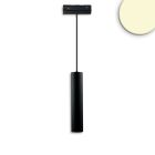 Track48 Luminaire suspendu pipe noir, 15W, 36°, UGR