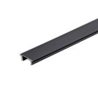 Couverture aveugle pour rail triphasé, noir, 200cm