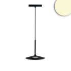Track48 lampada a sospensione Shade 5,5W, 120°, 48V DC, nero, 3000K