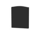 Tappo terminale EC114 nero per LAMP30 V1+V2, 2 pezzi, con trappola per luce