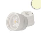 Modulo LED SYS-GU10, rotondo, 5W, CRI90, 3000K, dimmerabile (cover escl., cornice da incasso escl.)