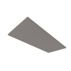 	Acoustique absorbant H25 pour cadre lumineux avec format intérieur 592x1500mm, gris