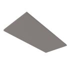 	Acoustique absorbant H25 pour cadre lumineux avec format intérieur 500x1192mm, gris
